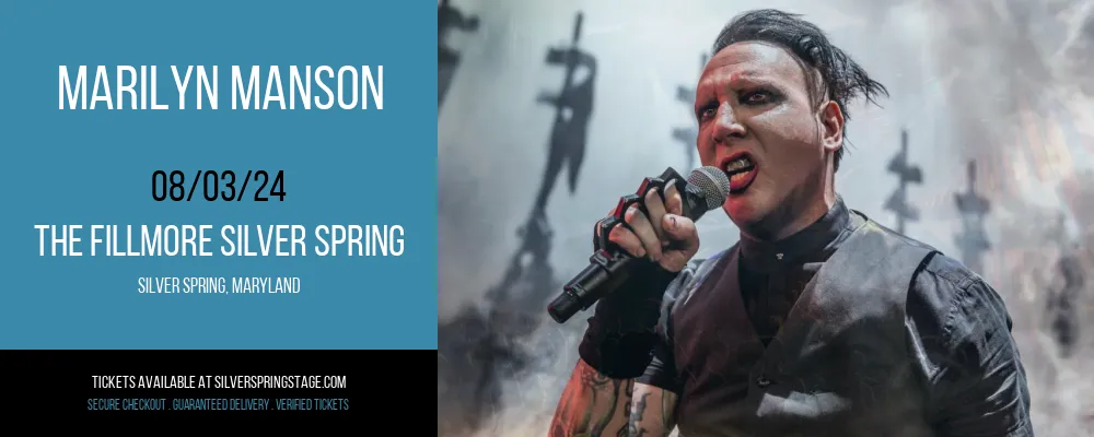 Marilyn Manson at The Fillmore Silver Spring