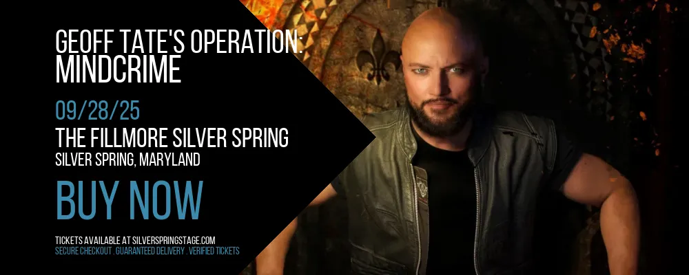 Geoff Tate's Operation at The Fillmore Silver Spring