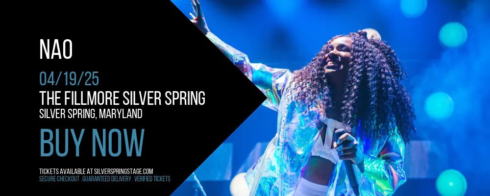 NAO at The Fillmore Silver Spring